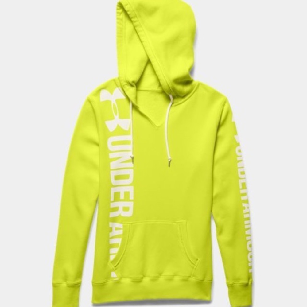 Women's Neon Under Armor Hoodie